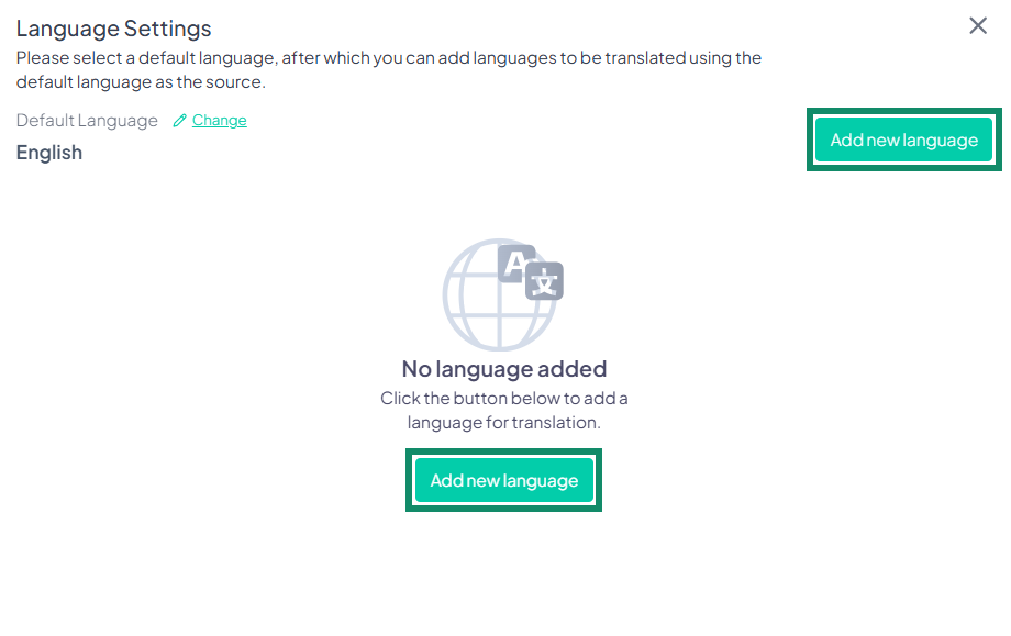 Adding a New Language